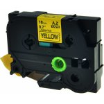 BrotherTZe-V641 černý tisk / žlutý 18 mm x 5,5 m – Zboží Dáma