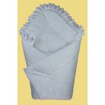 Kaspo zavinovačka bílá madeira s krajkou – Zboží Dáma