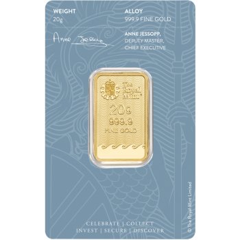 The Royal Mint Britannia zlatý slitek 20 g