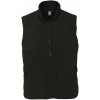 Pánská vesta SOLS Uni fleecová vesta Norway 51000312 černá