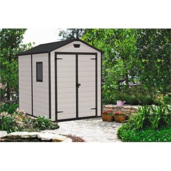 Keter Manor Pent 6x8 DD 175 x 222 cm béžový