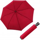 Deštník Doppler Magic Fiber červený plně automatický deštník červená