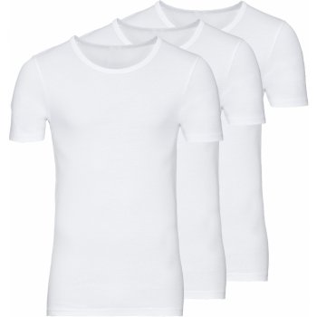 Livergy pánské spodní triko 3 kusy bílá kulatý výstřih