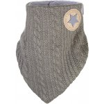 Little Angel šátek na krk podšitý Outlast mechová pruh bílošedý melír – Sleviste.cz