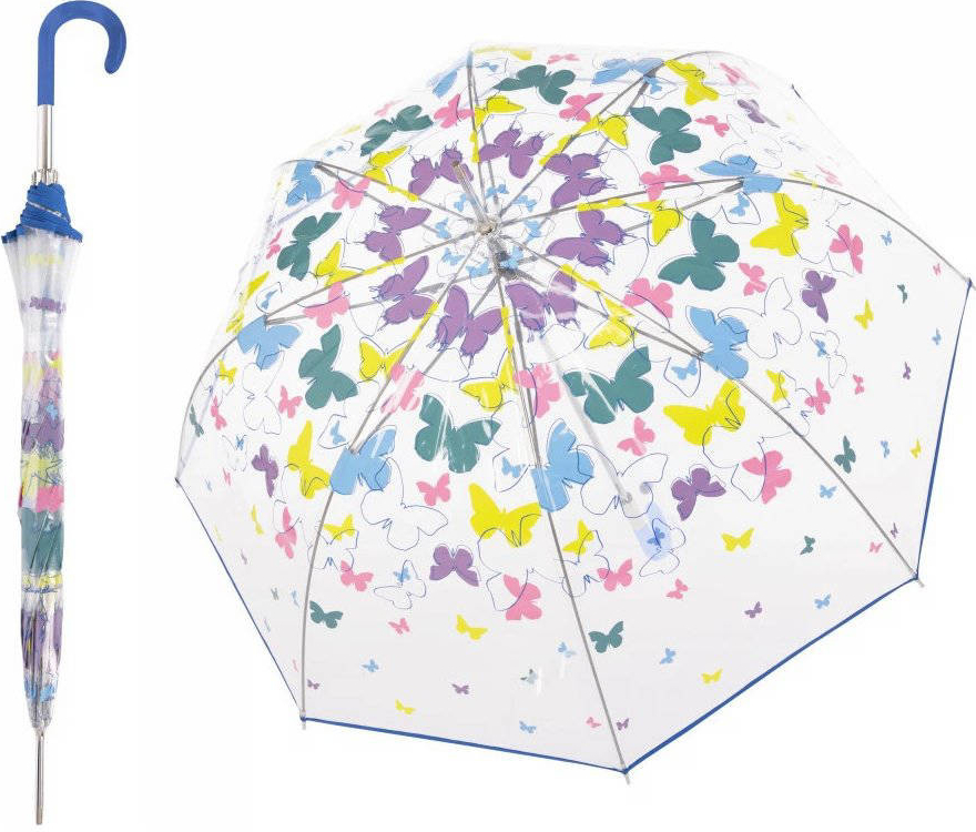 Doppler Lang Fiber AC Transparent Spring dámský průhledný holový deštník od  690 Kč - Heureka.cz