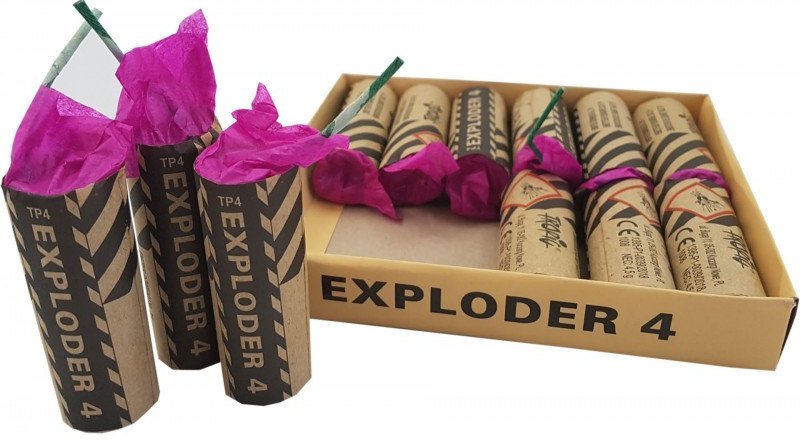 Petardy EXPLODER 4 12 ks – Sleviste.cz