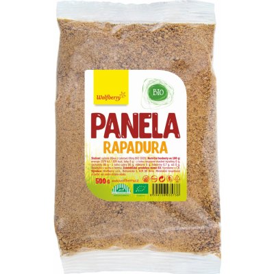 Wolfberry Bio Panela rapadura sladidlo 500 g – Hledejceny.cz