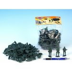 Vojáci se zbraněmi 4cm army set plastové akční vojenské v sáčku – Hledejceny.cz