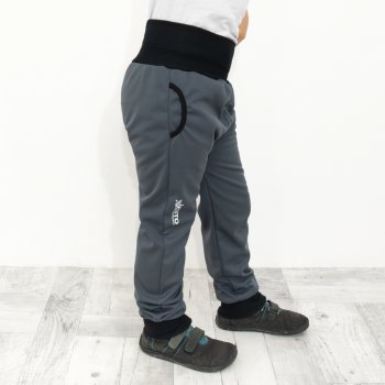 Esito Rostoucí softshellové kalhoty SPORT Elastik černá