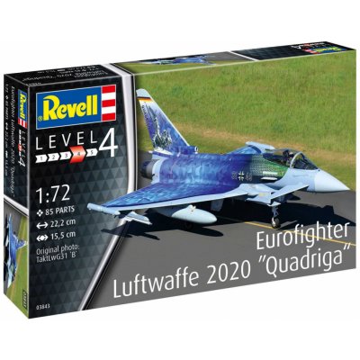 Revell Eurofighter Luftwaffe 2020 Quadriga 03843 1:72
