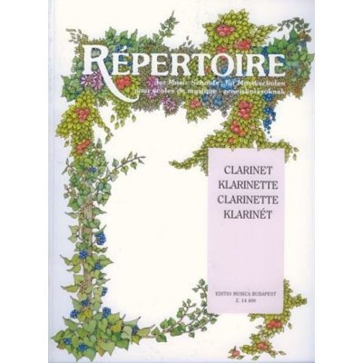 Répertoire for Music Schools Clarinet