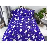 Aaryans povlečení mikroplyš Hvězda modrá 140x200 70x90 – Zboží Dáma