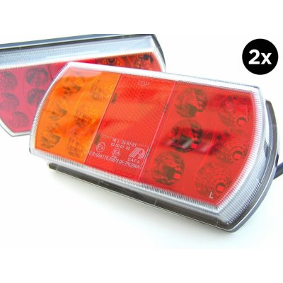 Dafa Sada LED světel se 3 funkcemi 12/24V (165x80x36 mm) - TT12030 – Hledejceny.cz
