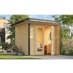 WEKA Dřevěný zahradní domek Amberley 2,9 x 2,9 m – Sleviste.cz