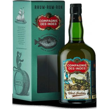 Compagnie des Indes West Indies 40% 0,7 l (holá láhev)