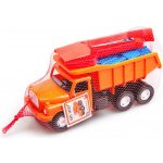 Dino TATRA T148 oranžová 30cm pískový set auto s nástroji a formičkami – Zboží Mobilmania