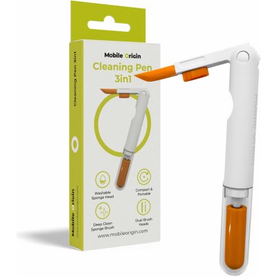 Mobile Origin Multifunctional Cleaning Pen 3in1 (MO-CLNK-MFC2) bílá/oranžová – Hledejceny.cz