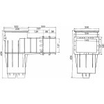 Skimmer Cofies Premium 200 x 150 mm – Zboží Dáma