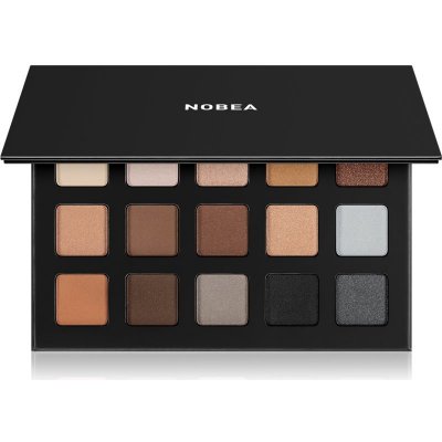 Nobea Day-to-Day Naturally Nude Eyeshadow Palette paletka očních stínů 24 g – Zboží Dáma