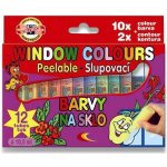 Barva na sklo window colours 10+2barev á10.5ml+2šablony+1folie – Zbozi.Blesk.cz