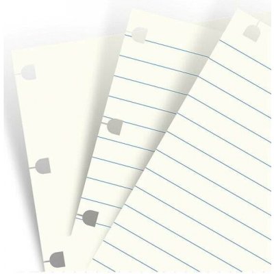 Filofax Poznámkový blok, mix listů náplň mini zápisníků A8 – Sleviste.cz