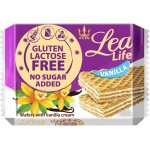 Flis Lea Life Bezlepkové oplatky s vanilkovou náplní bez cukru 95 g – Zboží Dáma