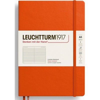 Zápisník Pumpkin Hardcover Medium (A5) linkovaný - - – Zboží Živě