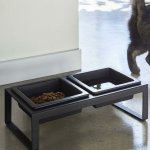 Yamazaki Pet misky Tower 4745 černé – Sleviste.cz