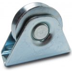 TECHNOPARK CZ s.r.o. D60 kolečko s konzolou k přišroubování na rám brány, jednoložiskové, drážka Y – Zboží Mobilmania