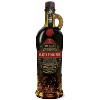 El Ron Prohibido Gran Reserva 15 40% 0,7 l (holá láhev) – Zboží Mobilmania