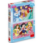 Dino Walt Disney: Princezny 2 x 77 dílků – Hledejceny.cz