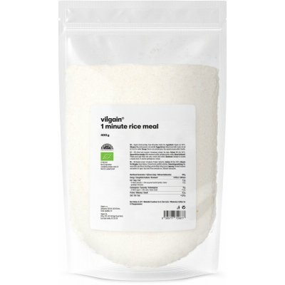 Vilgain Minutová rýžová kaše Bio 400 g – Zboží Dáma