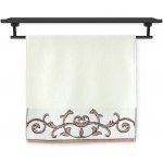Veba Ručník TERRY Barocco I. smetanová 70 x 140 cm – Hledejceny.cz