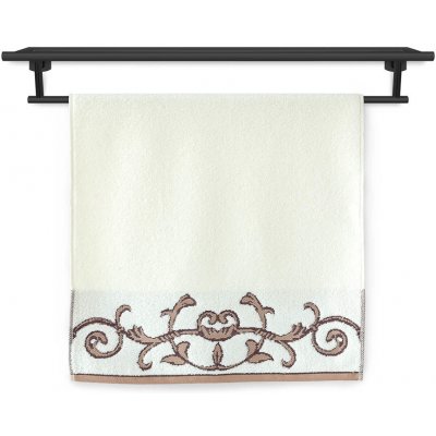 Veba Ručník TERRY Barocco I. smetanová 70 x 140 cm – Hledejceny.cz