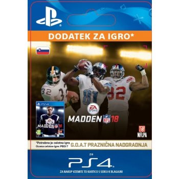 MADDEN NFL 18 G.O.A.T. Holiday Upgrade