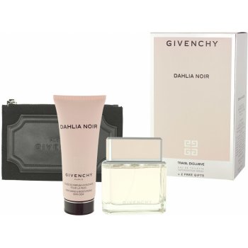 Givenchy Dahlia Noir EDT 75 ml + tělové mléko 75 ml + etue dárková sada