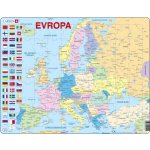 Larsen Politická mapa Evropy 48 dílků – Hledejceny.cz