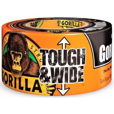 Gorilla Glue Tape Tough & Wide Lepící páska 73 mm x 27 m černá