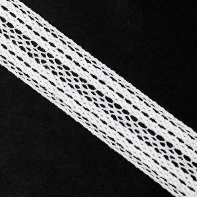 Bavlněná krajka 25mm 727389 bílá - metráž – Zboží Dáma