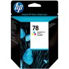 Toner HP 78 originální inkoustová kazeta tříbarevná C6578D