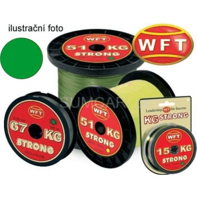 WFT KG STRONG GREEN 300m 0,08mm 10kg – Zboží Dáma