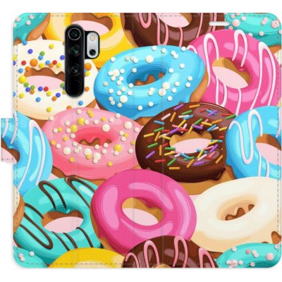 Pouzdro iSaprio Flip s kapsičkami na karty - Donuts Pattern 02 Xiaomi Redmi Note 8 Pro – Zboží Mobilmania