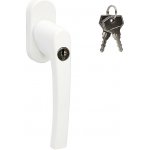 Richter Uzamykatelná okenní klika RHW.011.L.F9016 (bilá), DK balkónová klika, bílá – Zboží Mobilmania