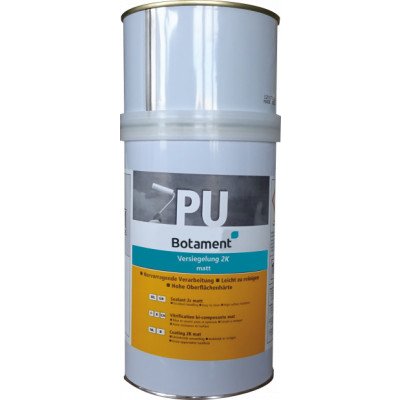 Botament PU, 1 kg, pečetící nátěr 2 sl. – matný pro beton optik – Hledejceny.cz