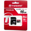 Paměťová karta Transcend microSDHC 16 GB UHS-I TS16GUSDU1