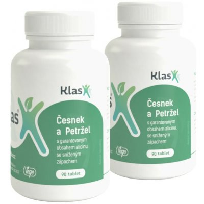 Klas Česnek a Petržel 2 x 90 tablet – Hledejceny.cz