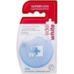 Edel+White Superfloss Expanding Dental Floss voskovaná zubní nit s příchutí máty 25 m 1 ks – Zbozi.Blesk.cz