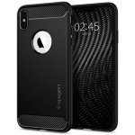 Pouzdro Spigen Rugged Armor iPhone X/XS Matte černé – Zboží Mobilmania