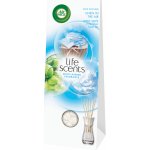 Air Wick Reed Diffuser Life Scents Linen in the Air Prádlo ve vánku vonné tyčinky osvěžovač vzduchu 30 ml – Hledejceny.cz