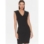 Guess dámské černé šaty W4GK92KBYN0 – Zboží Dáma